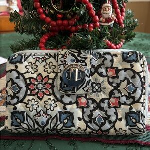 Vera Bradley Large Turnkey Wallet